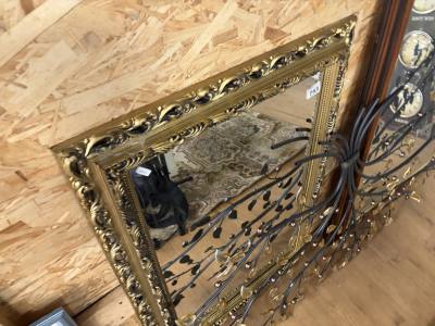 GILT FRAMED MIRROR