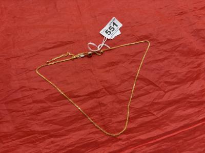 GILT SILVER CHAIN