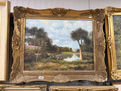 WILLIAM YEAMAN OIL ON CANVAS