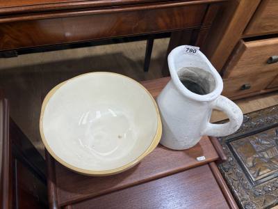 T.G GREEN BOWL + JUG