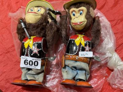 2 X CLOCKWORK MONKEYS