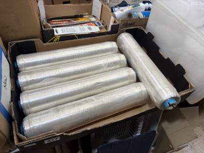 BOX OF PALLET WRAP