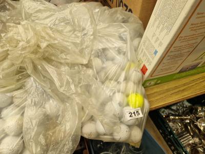 BAG OF GOLF BALLS