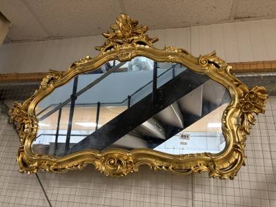 GILT FRAMED MIRROR