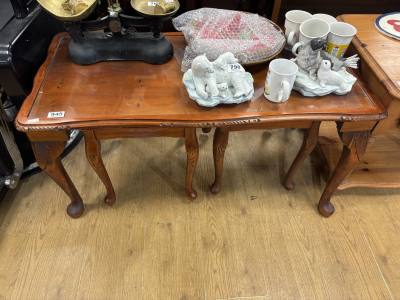ROSE WOOD NEST OF TABLES