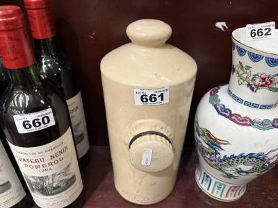 STONEWARE BOTTLE