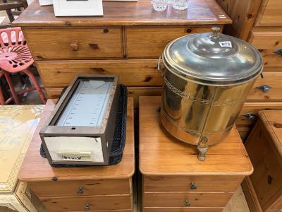 COAL BUCKET + BOX + BASKET