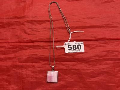 SILVER CHAIN + PENDANT