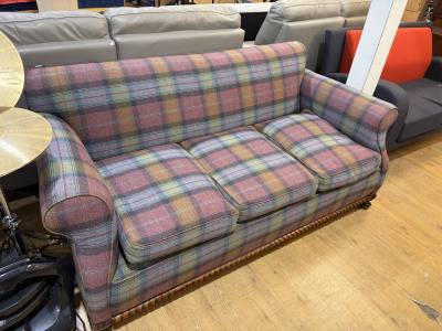 RECOVERED VICTORIAN COUCH ON BALL + CLAW