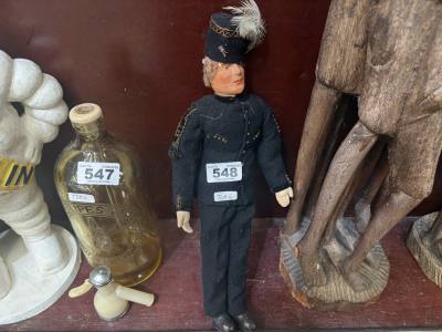 ANTIQUE MILITARY DOLL