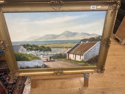 J. MATTHEWS OIL ON CANVAS