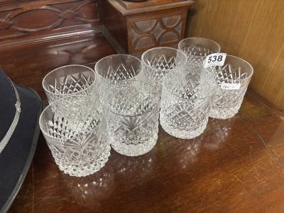 8 TYRONE SLIEVE DONARD TUMBLERS
