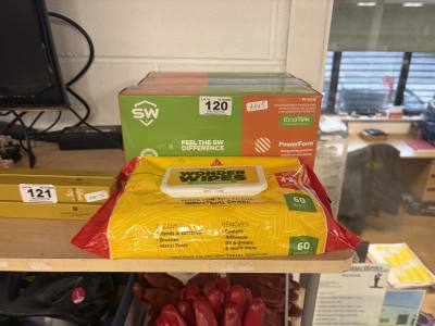 3 X BOXES OF WIPES