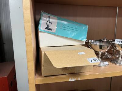 2 X MICROSCOPES