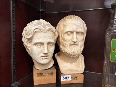2 X RELIGIOUS BUSTS