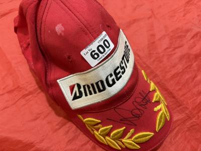 SIGNED VALENTINO ROSSI HAT