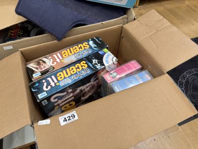 BOX OF HARRY POTTER MEMORABILIA