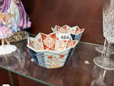 2 X 19TH CENTURY IMARI BOWLS