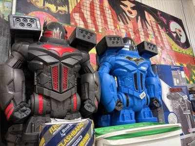2 X BATBOT XTREME TOYS