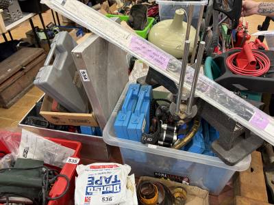 2 X BOXES OF TOOLS + SCREWS + FITTINGS