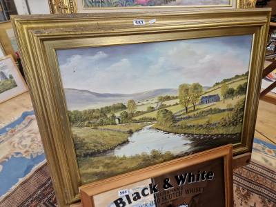 W. MCGIVERN OIL ON CANVAS