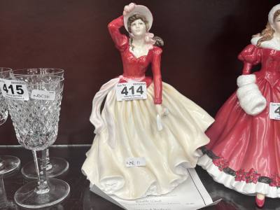 ROYAL DOULTON "ALICE" LADY OF THE YEAR 1999 FIGURINE