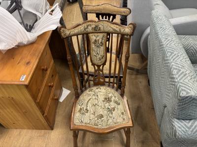 2 VICTORIAN CHAIRS