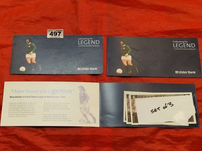 SET OF 3 CONSECUTIVE GEORGE BEST FIVERS
