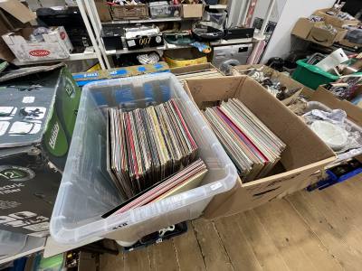3 X BOXES OF RECORDS
