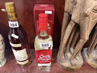700 ML  BOTTLE OF CORK DRY GIN