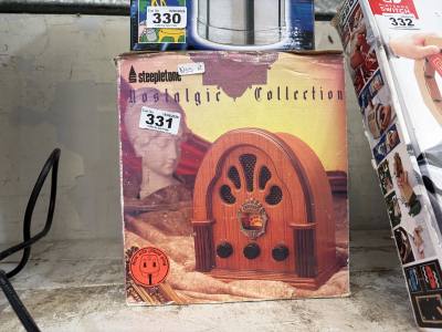 STEEPLETONE ELECTRIC RADIO