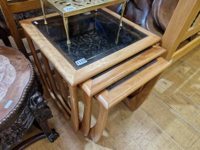 SUNELM MID CENTURY  TABLE NEST