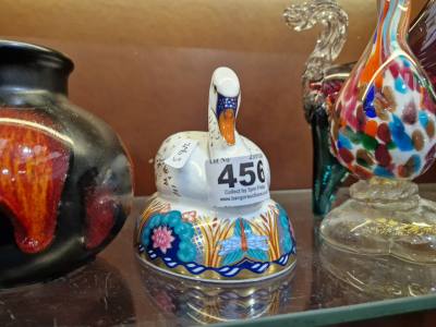 ROYAL CROWN DERBY SWAN PAPER WEIGHT
