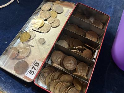 BOX OF COLLECTORS COINS