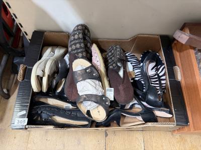 BOX OF NEW SHOES