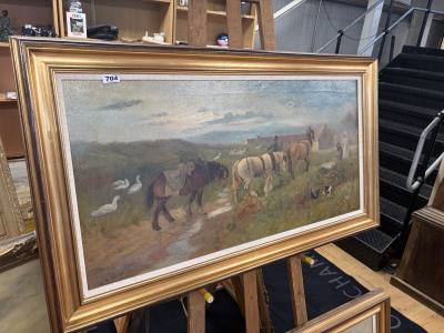 SIGNED OIL PAINTING