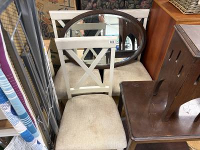 3 X DINING CHAIRS