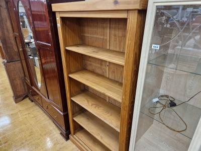 PINE BOOKCASE