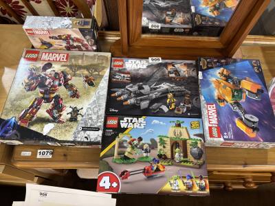 5 STAR WARS LEGO SETS