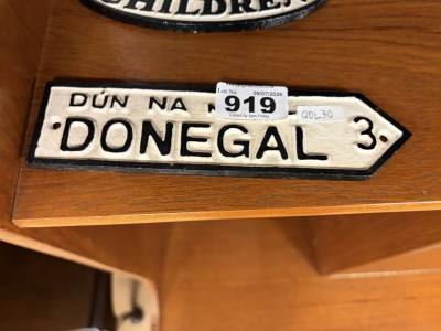 DONEGAL SIGN