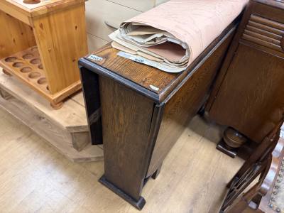 DARK OAK DROP LEAF TABLE