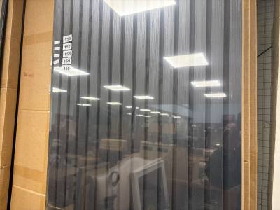 4 X BLACK OAK COMPOSITE WALL PANELS