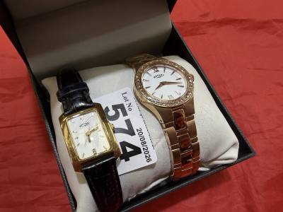 2 X ROTARY LADIES WATCHES