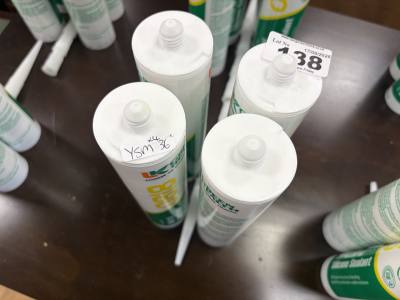 4 X TUBES OF NEUTRAL SILICONE STRUCTURAL SEALANT