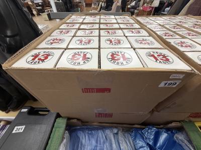 2 X BOXES OF PINT GLASSES
