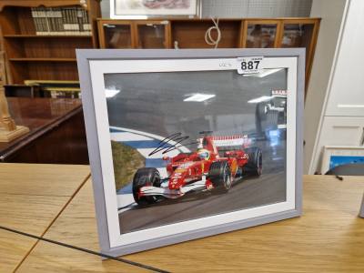 FELIPE MASSA SIGNED PHOTO 