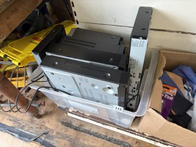 BOX OF DVD PLAYERS