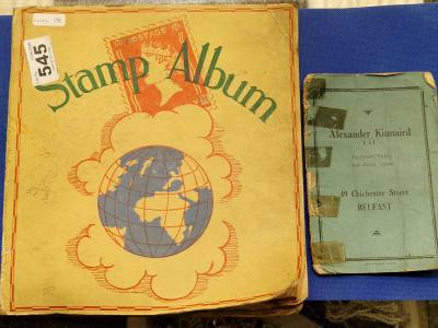 VINTAGE STAMP ALBUM