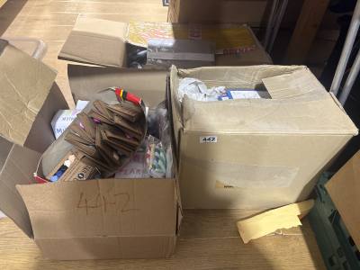 3 X BOXES OF END OF LINE