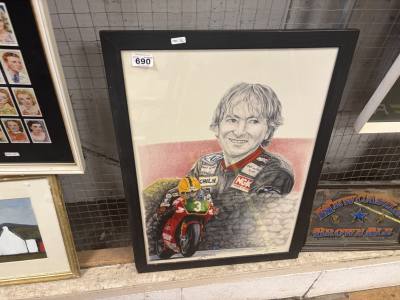 JOEY DUNLOP PRINT